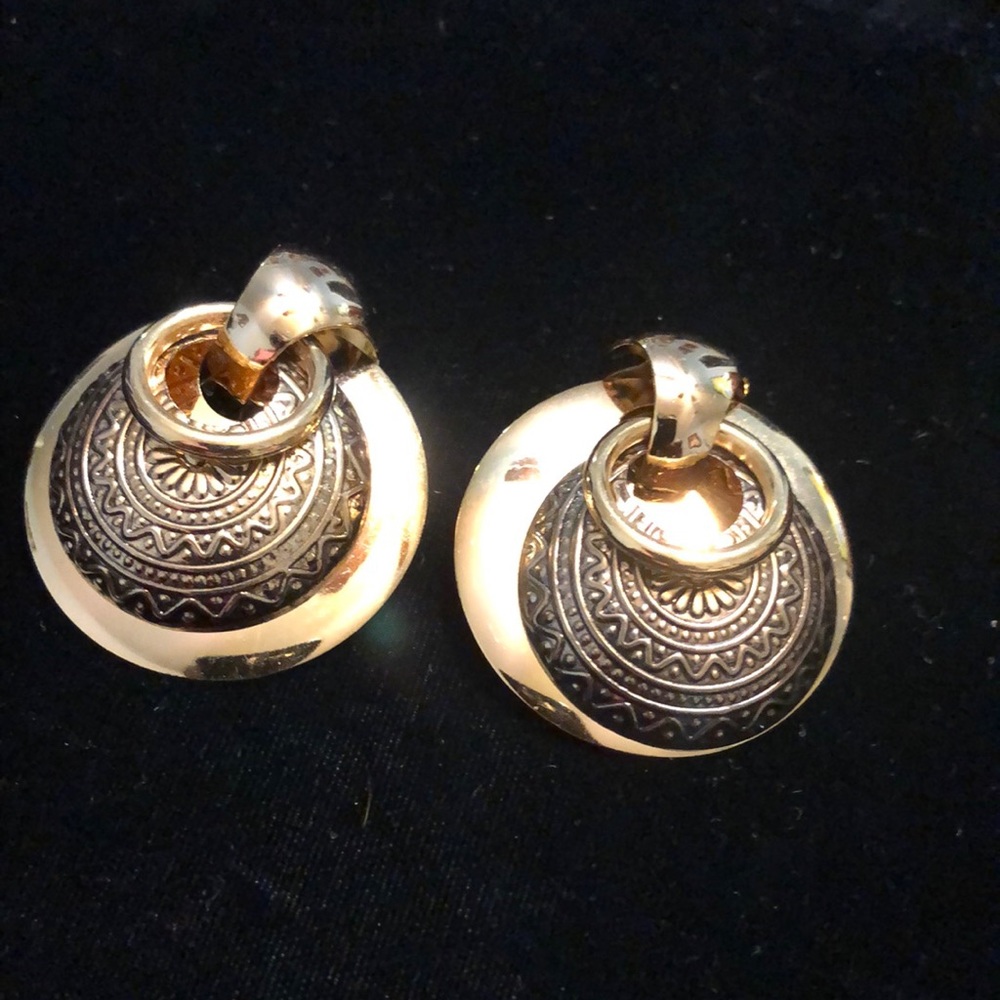 Afrocentric Clip On Earrings